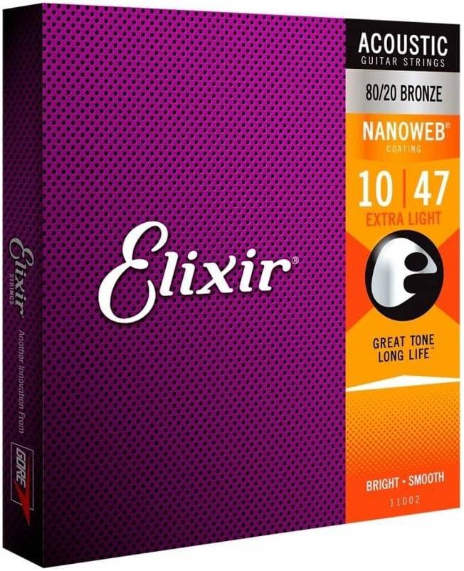 ELIXIR 11002 - Струны для акустической гитары