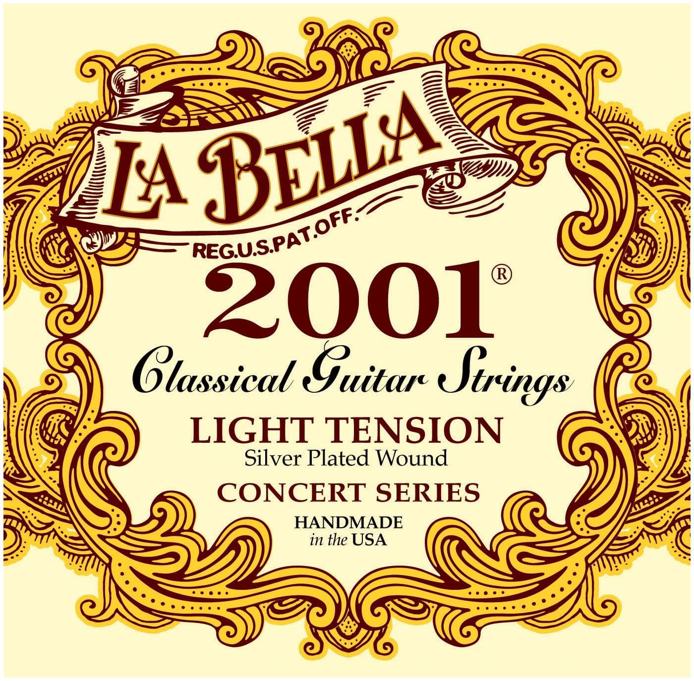 LA BELLA 2001L - Струны для классической гитары