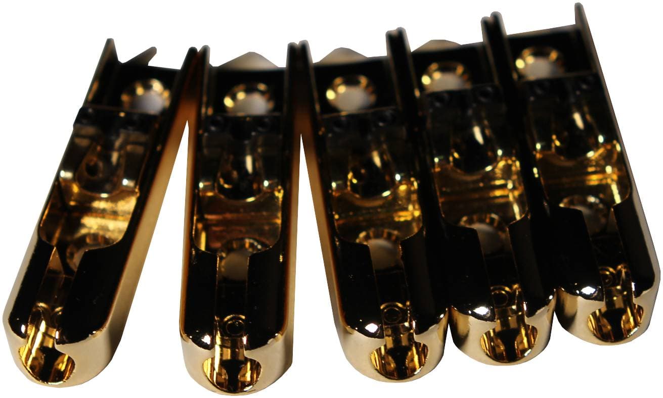 PAXPHIL BB215-GD - струнодержатель для бас-гитары, золото