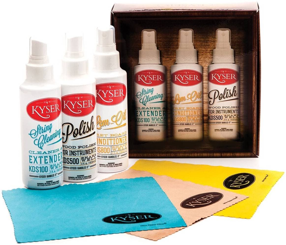 KYSER KCPK1 - Набор средств для ухода гитары