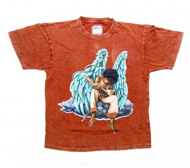 Футболка Jimi "облако" - размер M, цвет - красный