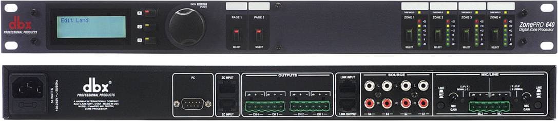 DBX 640 - Спикер процессор