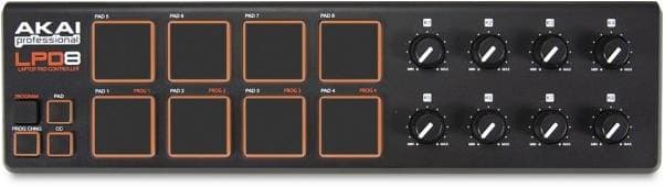 AKAI PRO LPD8 - USB/MIDI-контроллер