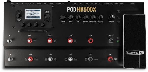 LINE 6 POD HD500X - Процессор эффектов