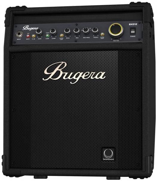 BUGERA BXD12 - басовый комбоусилитель, 1000 Вт, 1 х 12" TURBOSOUND