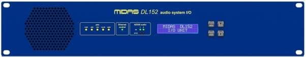 MIDAS DL152 - стейджбокс 24 линейных выхода XLR, 96кГц, 2 x AES50, 2U