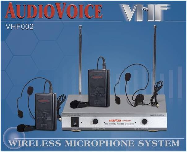 AUDIOVOICE VHF002-2HM - Радиосистема
