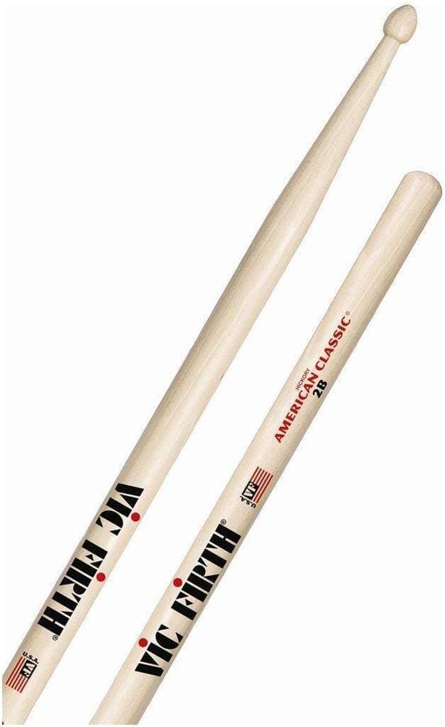VIC FIRTH 2B - Барабанные палочки орех