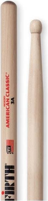 VIC FIRTH 3A - Барабанные палочки орех