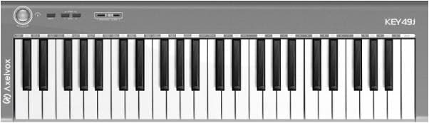 AXELVOX KEY49j Grey - MIDI-клавиатура