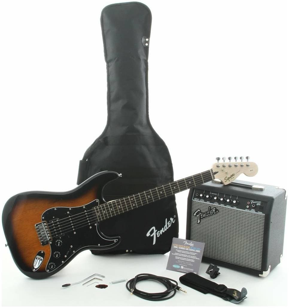 FENDER SQUIER AFFINITY STRAT HSS & FRONTMAN 15G AMP - Электрогитара