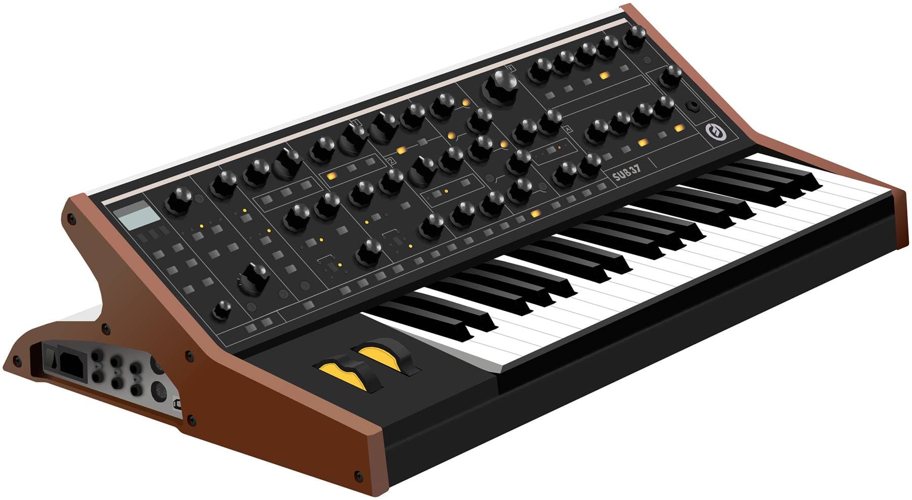 MOOG Sub 37 - Синтезатор аналоговый