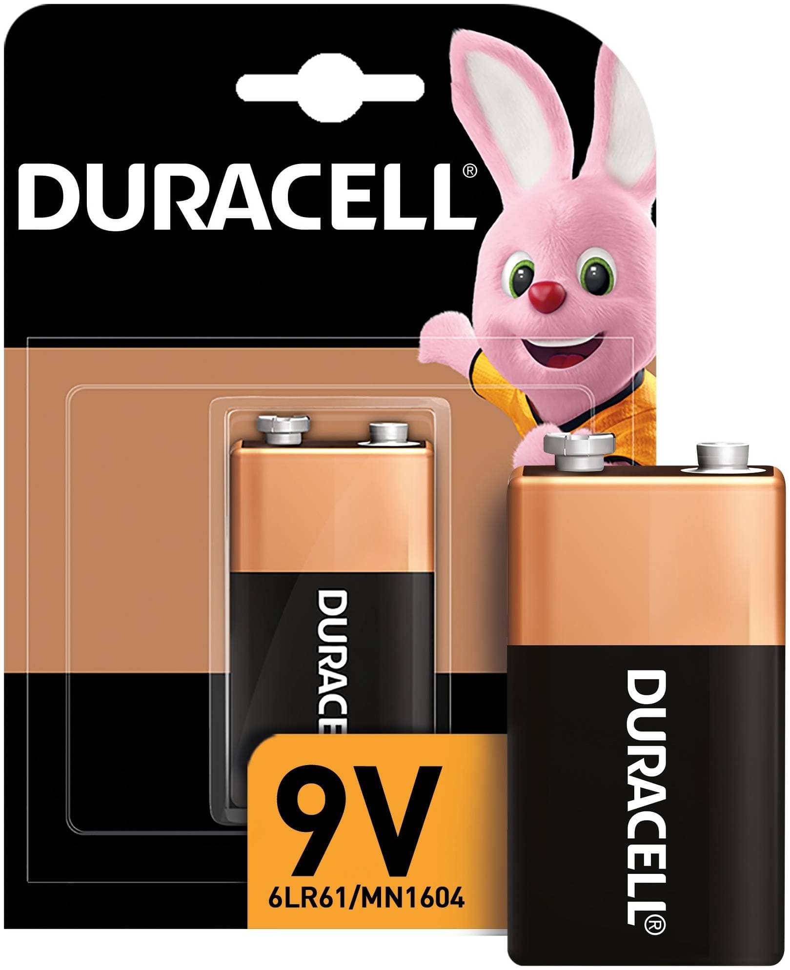 DURACELL 6LR61/6LF22 уп 1 шт - Батарейка тип 9V ("крона")
