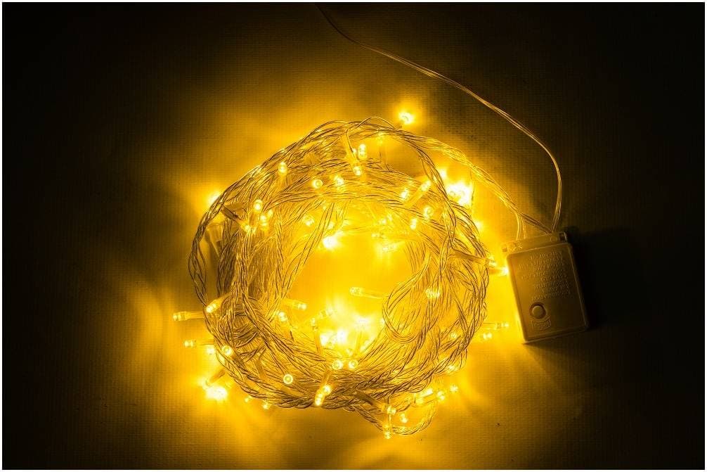 ПРОФФИ 10м-100 Теплый Белый - Гирлянда