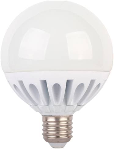 Ecola globe LED Premium 20,0W G95 220V E27 2700K шар (ребристый алюм. радиатор)...