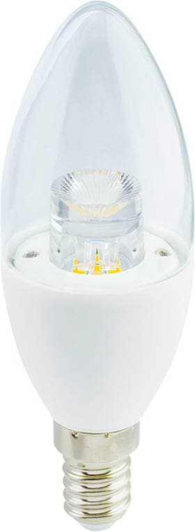 Ecola candle LED Premium 7,0W 220V E14 2700K прозрачная свеча с линзой...