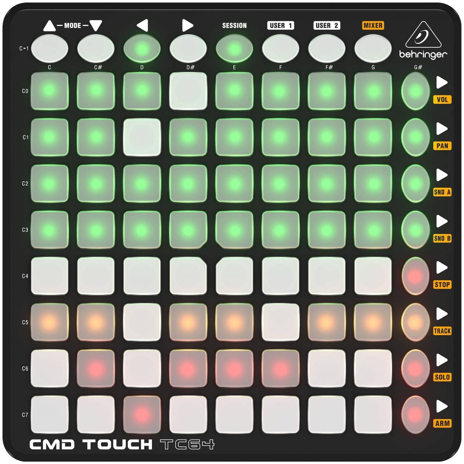 BEHRINGER CMD TOUCH TC64 - DJ-контроллер