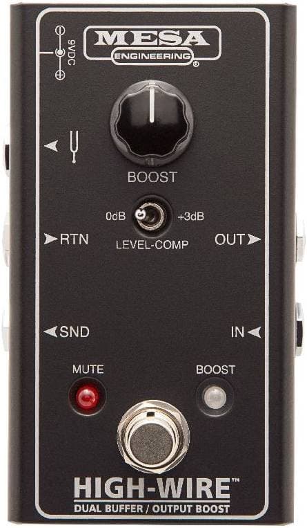 MESA BOOGIE HIGH-WIRE DUAL BUFFER & OUTPUT BOOST - Педаль эффектов