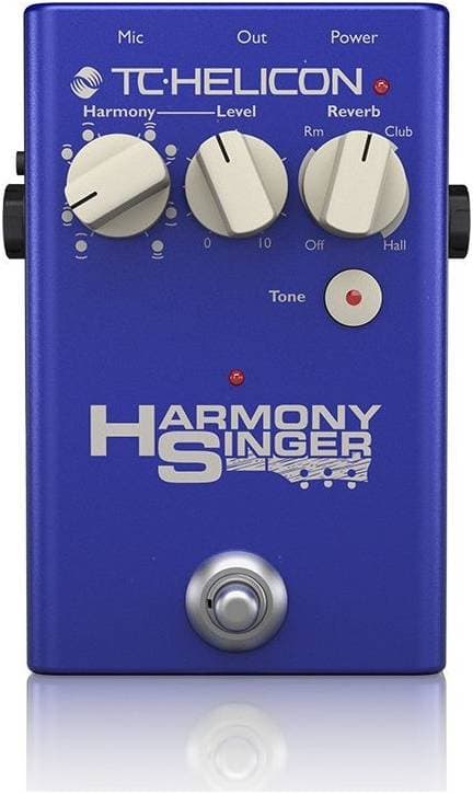TC HELICON HARMONY SINGER 2 - вокальная педаль с функцией адаптации под голосовые особенности