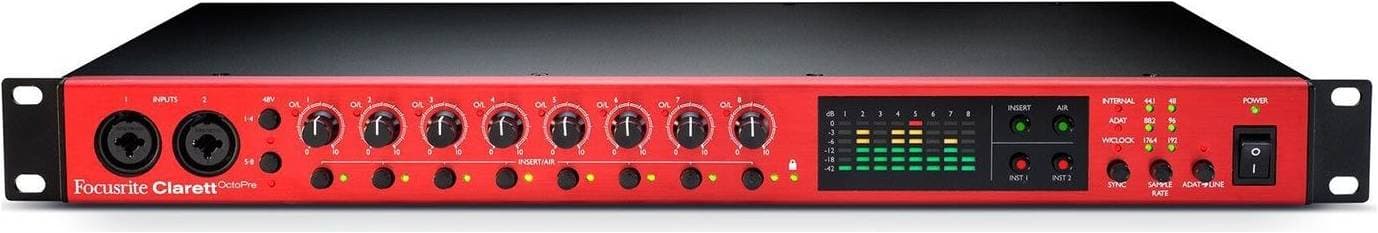 FOCUSRITE Clarett OctoPre - Микрофонный предусилитель