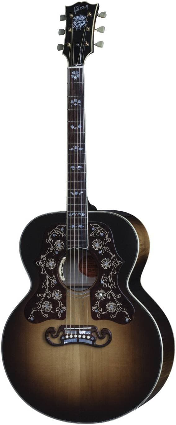 GIBSON 2017 Bob Dylan SJ-200 Players Edition Vintage Sunburst - Гитара электроакустическая