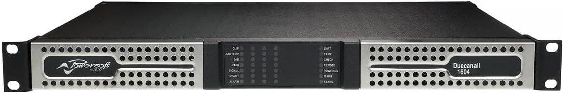 POWERSOFT Duecanali 1604 - двухканальный усилитель, 1600 Вт/4 Ома, класс D
