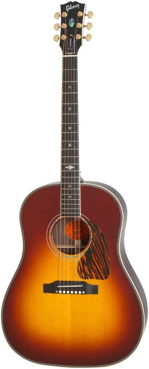 GIBSON 2018 J-45 Custom Rosewood Burst - Гитара электроакустическая