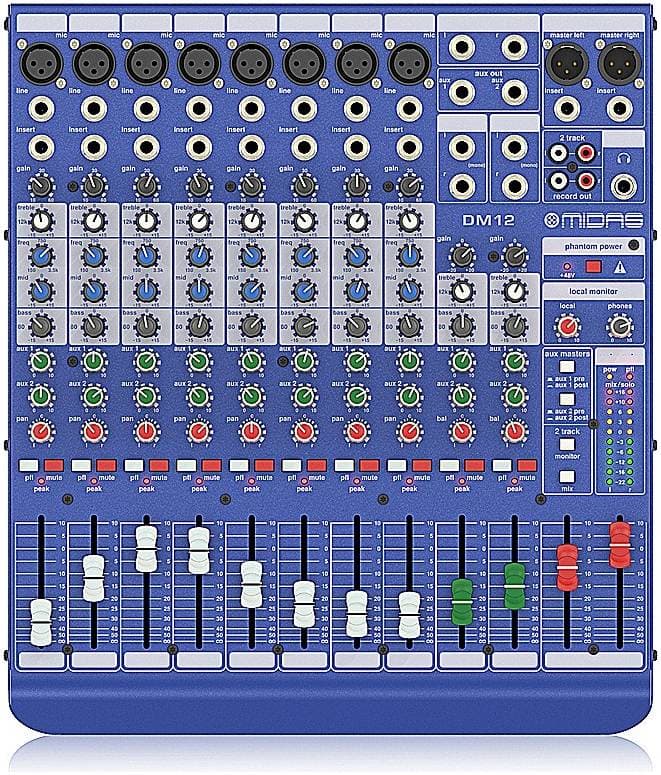 MIDAS DDA DM12 - Микшерный пульт