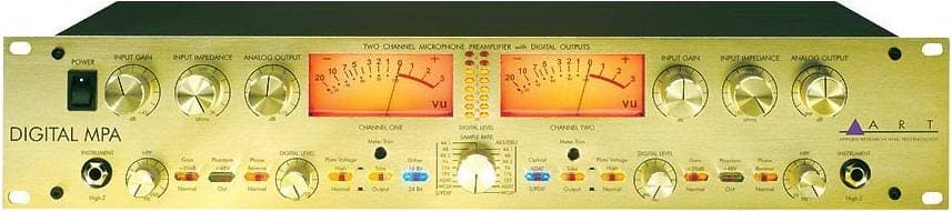 ART DMPA II Студ. ламп. предус. с цифр. вых., 2 кан. / 44.1-48-96-176.4-192...