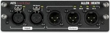 ALLEN&HEATH DLIVE-M-DL-AES6I4O-A - Карта расширения