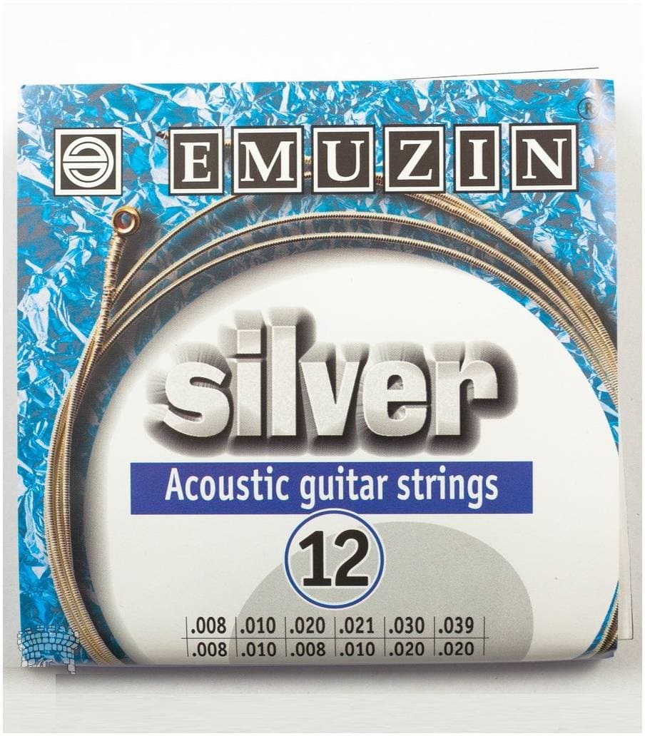 EMUZIN 12А231 - Струны для акустической 12-струнной гитары