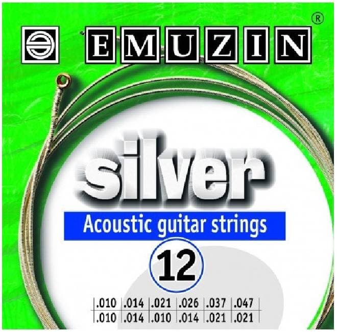 EMUZIN 12А233 - Струны для акустической 12-струнной гитары