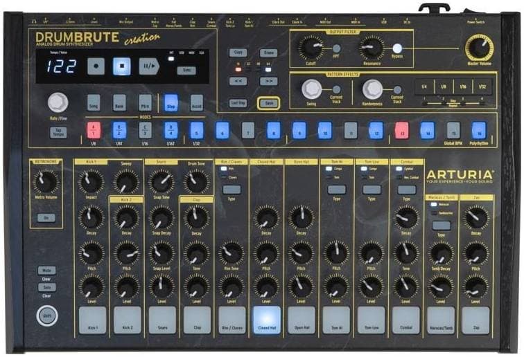Arturia DrumBrute Creation Edition - Аналоговый синтезатор ударных