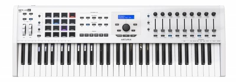 Arturia KeyLab mkII 61 White - 61 клавишная полувзвешенная динамическая...