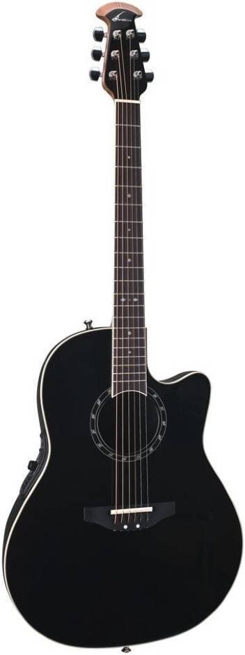 OVATION 2771AX-5 Standard Balladeer Deep Contour Cutaway Black электроакустическая...