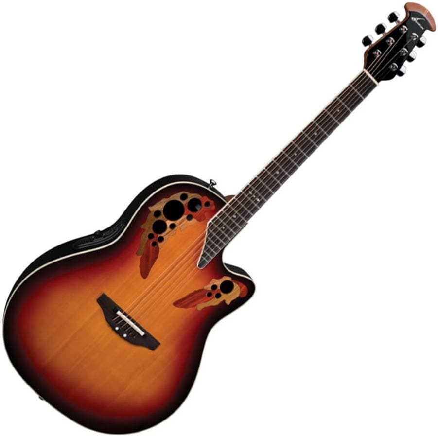 OVATION 2778AX-NEB Standard Elite Deep Contour Cutaway New England Burst...