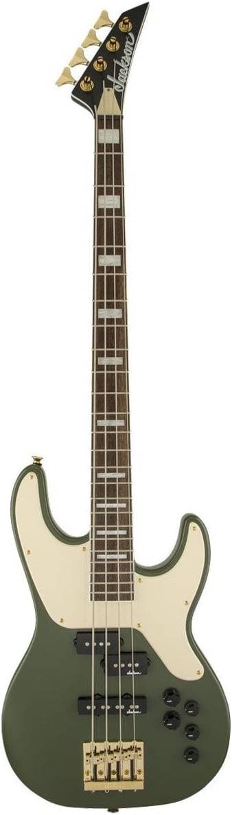 JACKSON CBXNT IV - MATTE ARMY DRAB 4-струнная бас-гитара, цвет хаки