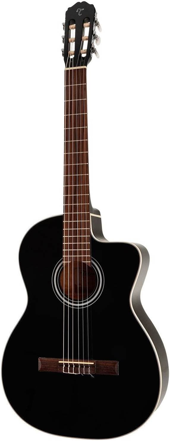 TAKAMINE GC1CE BLK классическая электроакустическая гитара с вырезом, цвет...