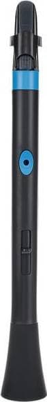 NUVO Dood (Black/Blue) блок-флейта DooD, строй С (до), материал - АБС-пластик,...