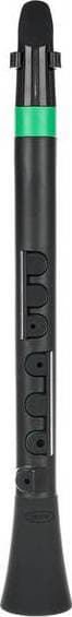 NUVO Dood (Black/Green) блок-флейта DooD, строй С (до), материал - АБС-пластик,...