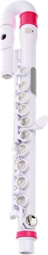 NUVO jFlute - White/Pink флейта, изогнутая головка, материал - АБС-пластик,...