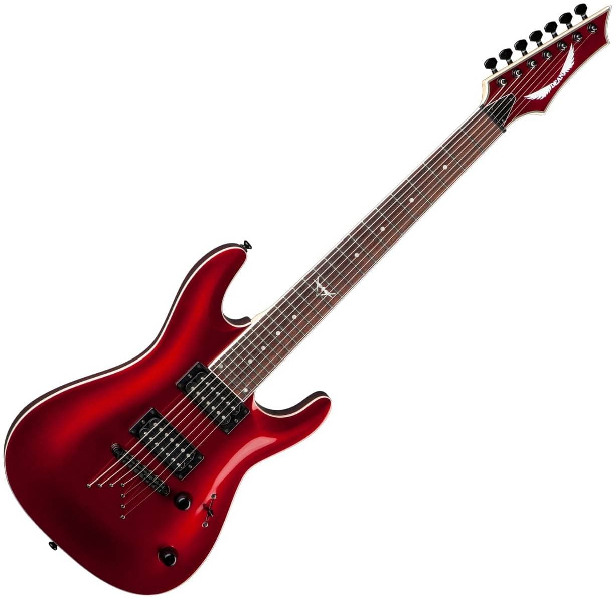 DEAN C750X MRD - 7-стр электрогитара, тип «Ibanez»,24 лада 25 1/2, HH,1V+1T,...