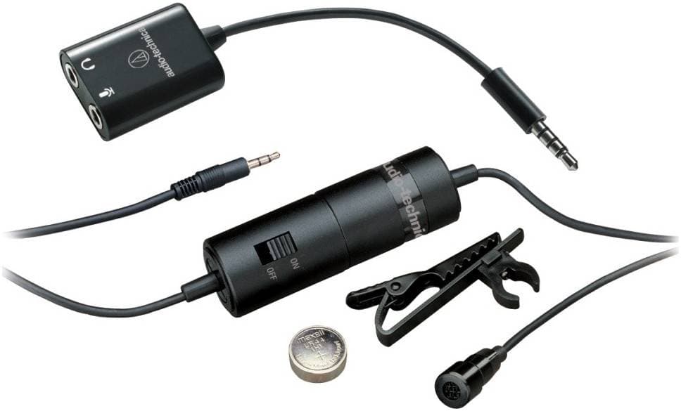 AUDIO-TECHNICA ATR3350IS - Микрофон петличный для смартфона
