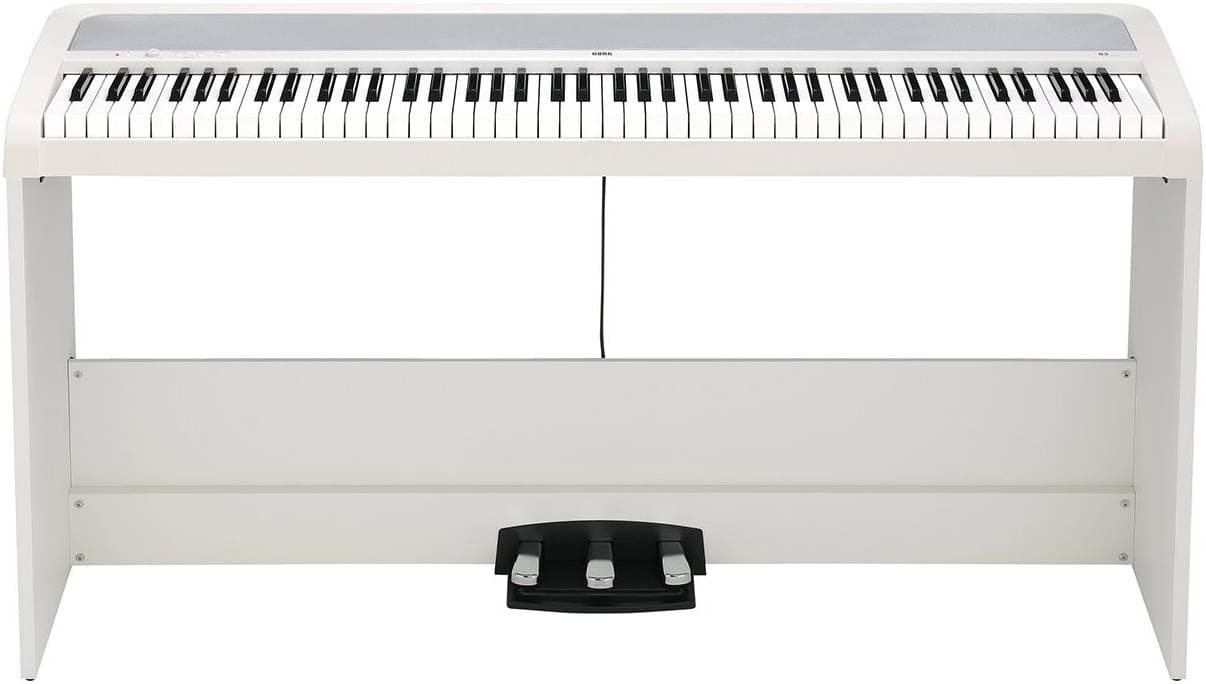 KORG B2SP WH цифровое пианино, взвешенная клавиатура, 12 тембров, педаль,...