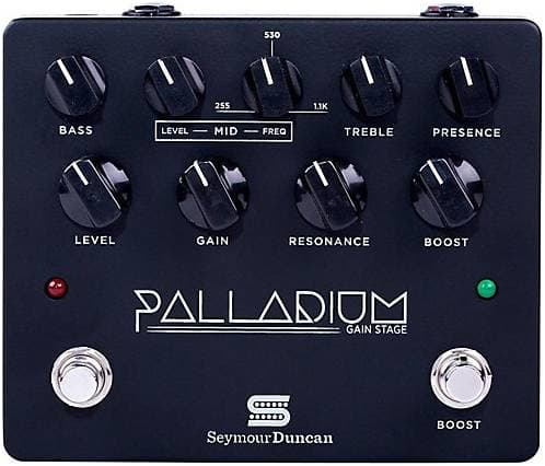 SEYMOUR DUNCAN Palladium Gain Stage Pedal, Black напольная педаль эффекта...