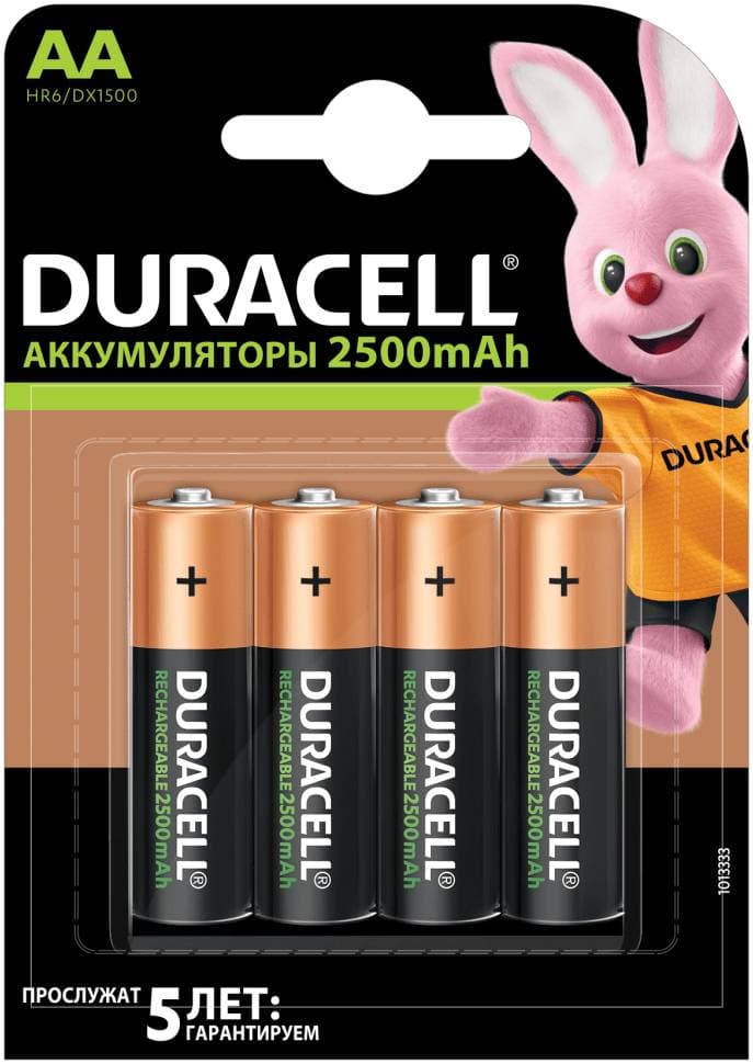 DURACELL HR6 4BL уп 4 шт - Аккумулятор тип AA