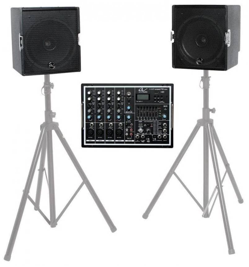 ALPHA AUDIO A-Amp Compact 700 Coax - Акустический комплект