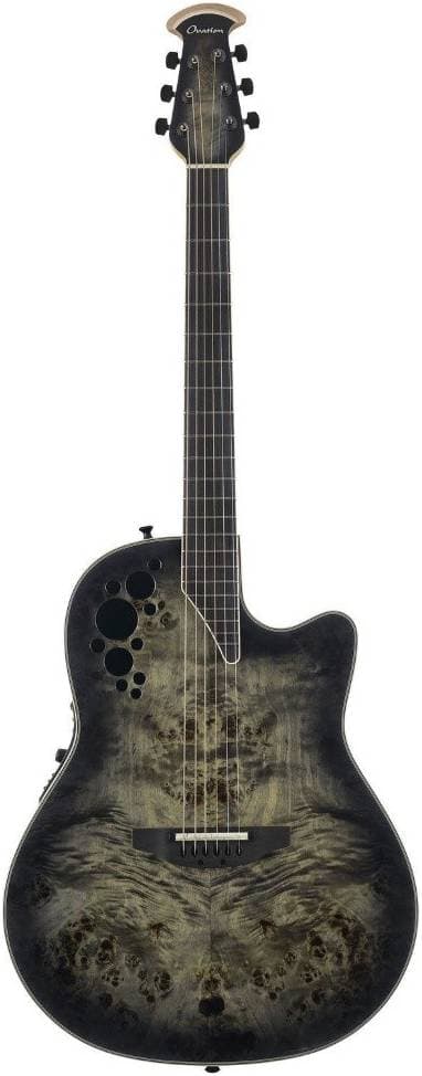 OVATION C2078AXP2-PB Exotic Elite Deep Bowl Cutaway Poplar Burl электроакустическая...