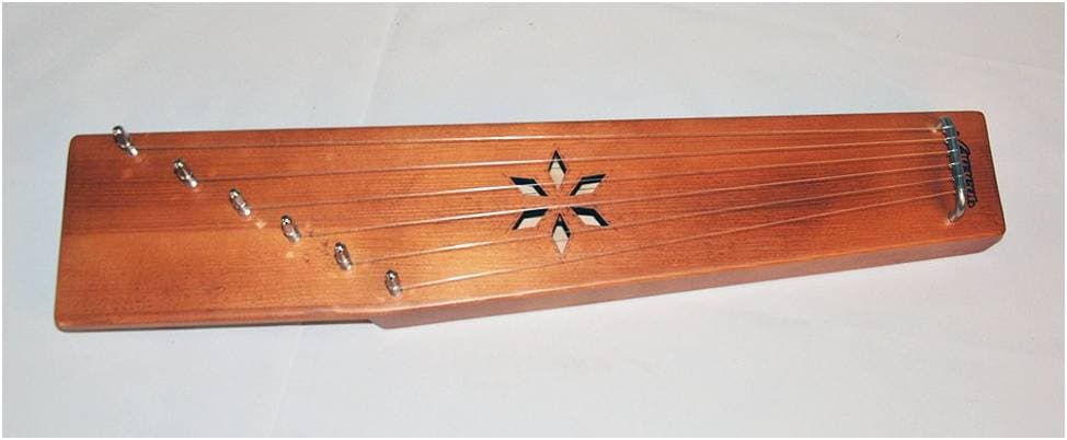 МОЗЕРЪ 6 струн, цвет махагон, детские - Гусли крыловидные