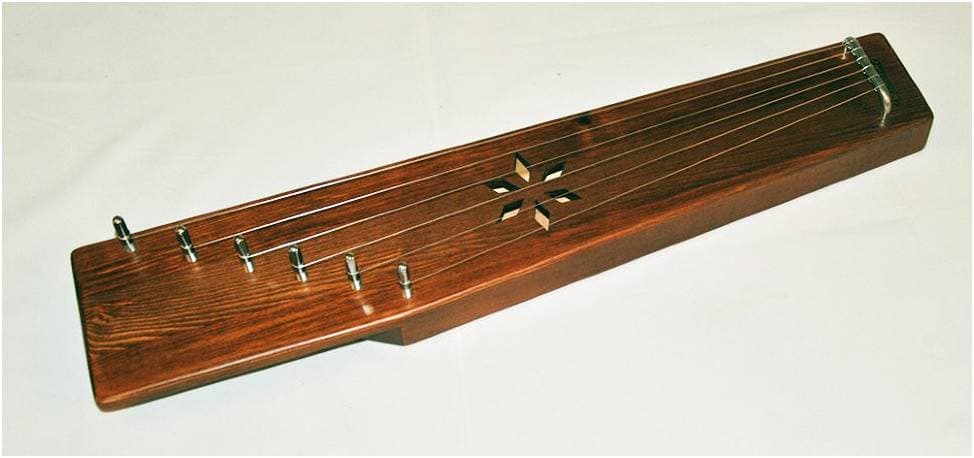 МОЗЕРЪ 6 струн, цвет орех, детские - Гусли крыловидные